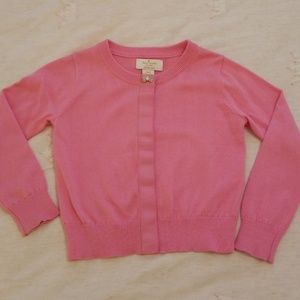 Girls Kate Spade Pink Sweater